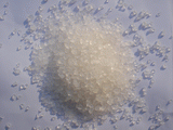 White silica gel irregular granules